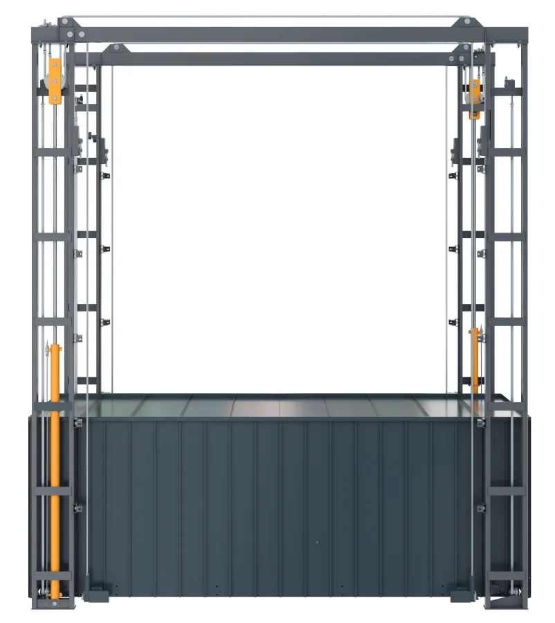 4х колонный гидравлический подъемник 5000 кг, 9 м Фото в Самаре