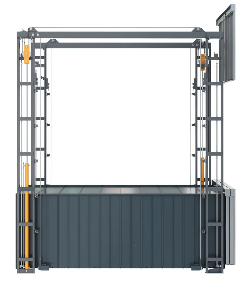 4х колонный гидравлический подъемник 1000 кг, 6 м Фото в Самаре