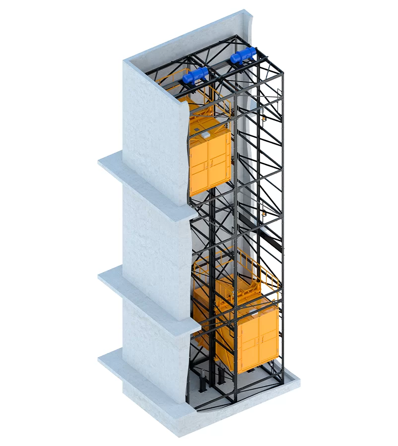 Грузовой лифт 1000 кг, 9 м Фото в Самаре