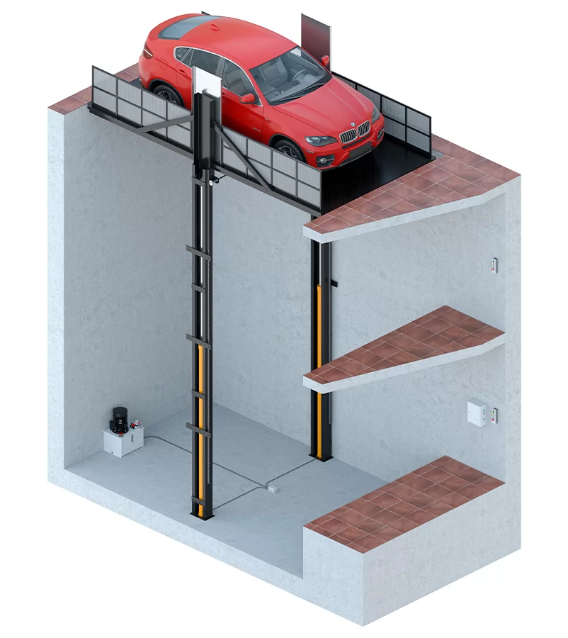 Двухколонный автомобильный лифт - 3000 кг Фото в Самаре