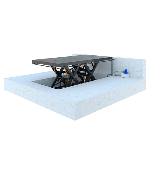 Гидравлический подъёмный стол грузоподъёмность до 10 тонн Фото в Самаре