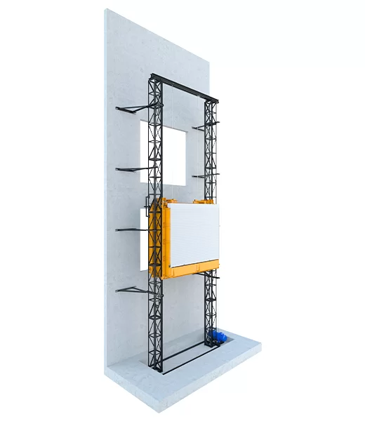 Двухмачтовый подъемник 500 кг, 12 м Фото в Самаре