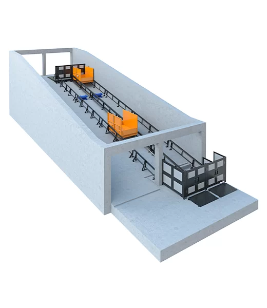 Наклонный грузовой подъемник 1000 кг Фото в Самаре