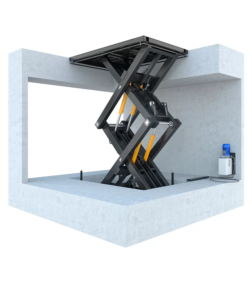 Подъемная платформа с вертикальным перемещением 500 кг Фото в Самаре